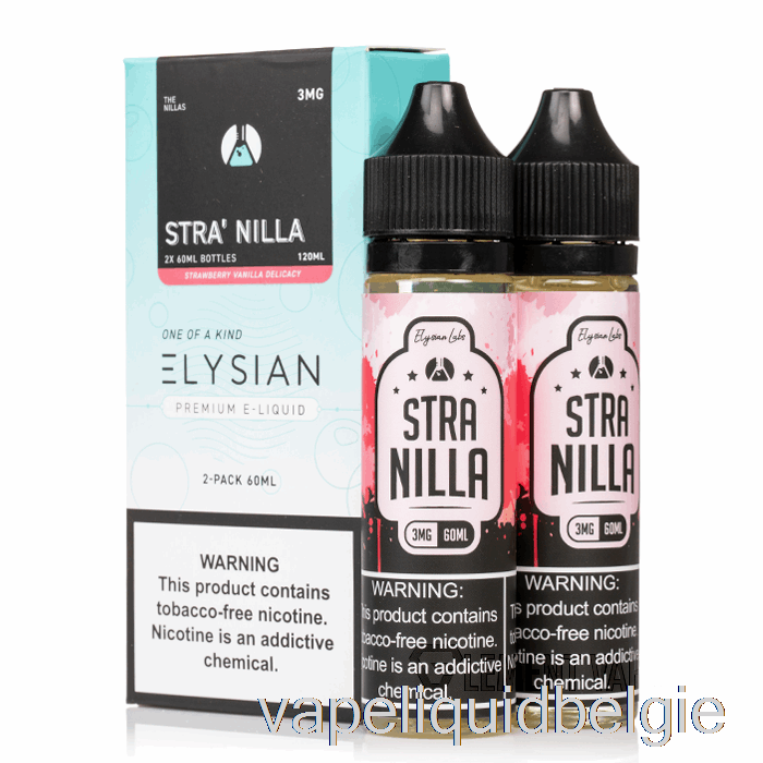 Vape België Stra'nilla Cake - Elysian Labs - 120ml 0mg